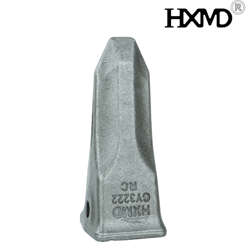 Diente de cubo de forja de oro J225 6y3222 para excavadora